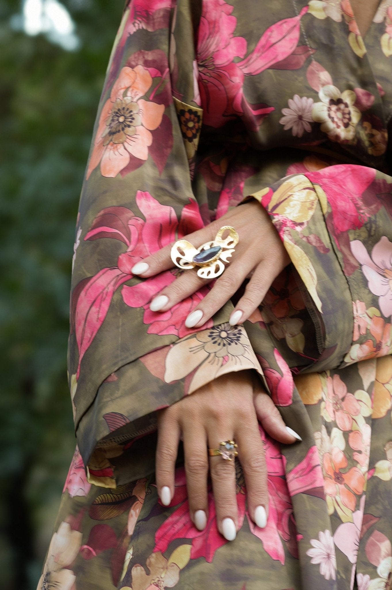 floral kimono set - RobeMAZONKIKI