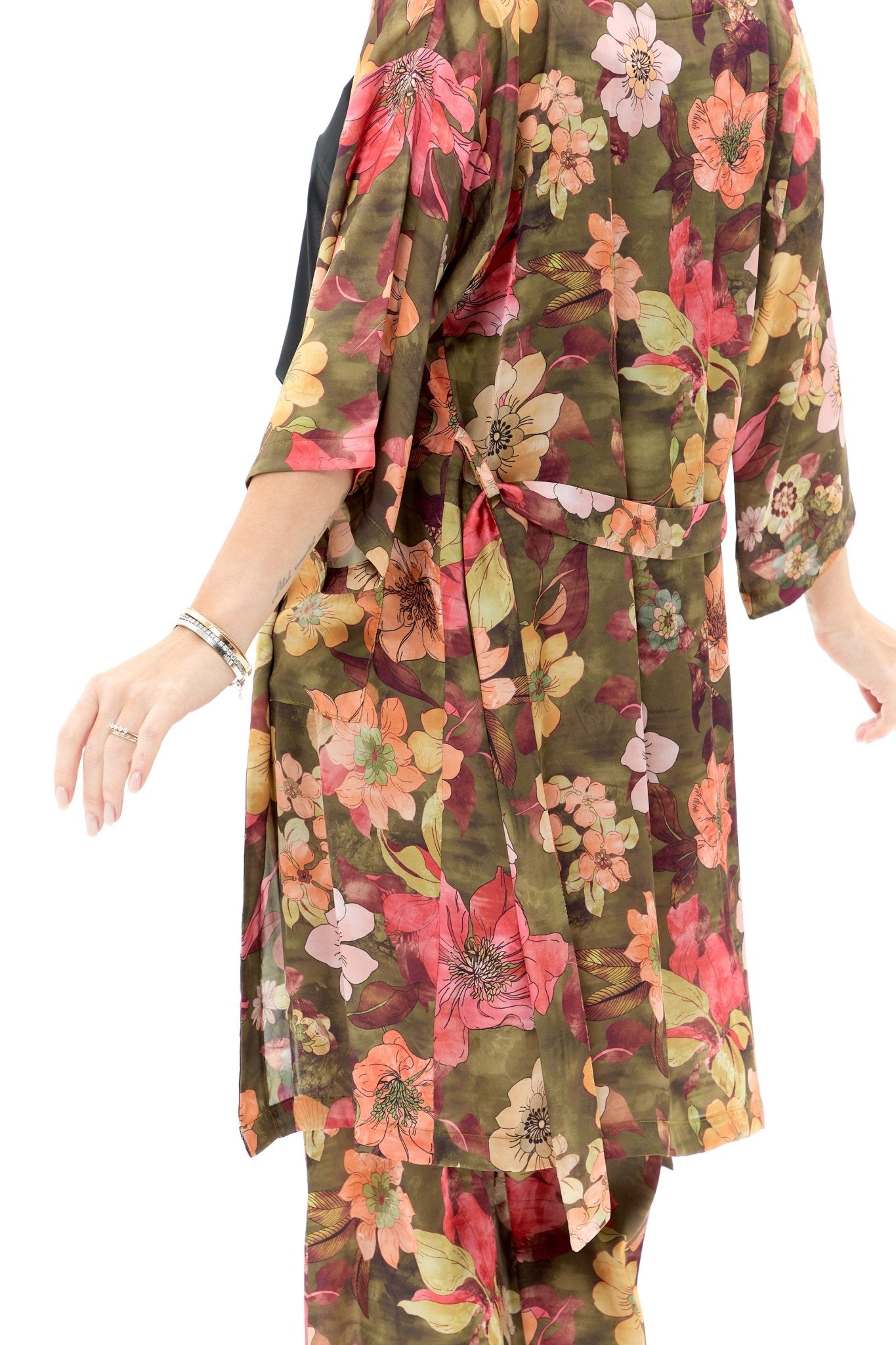 floral kimono set - RobeMAZONKIKI