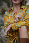Gold - Plated Chain and Faux Pearl Pendant Necklace - NecklaceMAZONKIKI