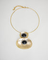 Bold Double Pendant Necklace