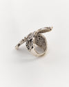 Vintage Filigree Leaf Ring