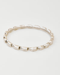 Intricate Silver Bangle Set