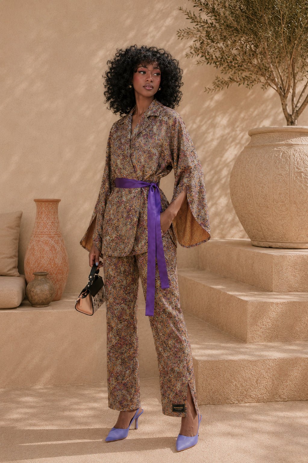 Kimono Lounge Set - lounge setMAZONKIKI