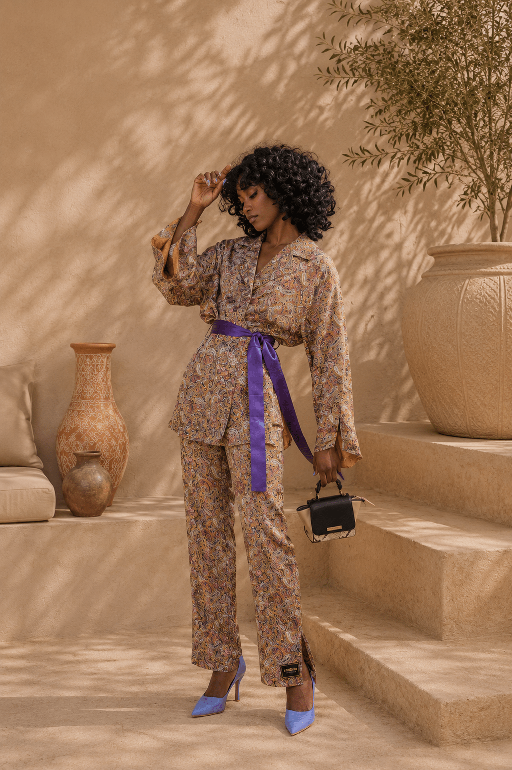 Kimono Lounge Set - lounge setMAZONKIKI