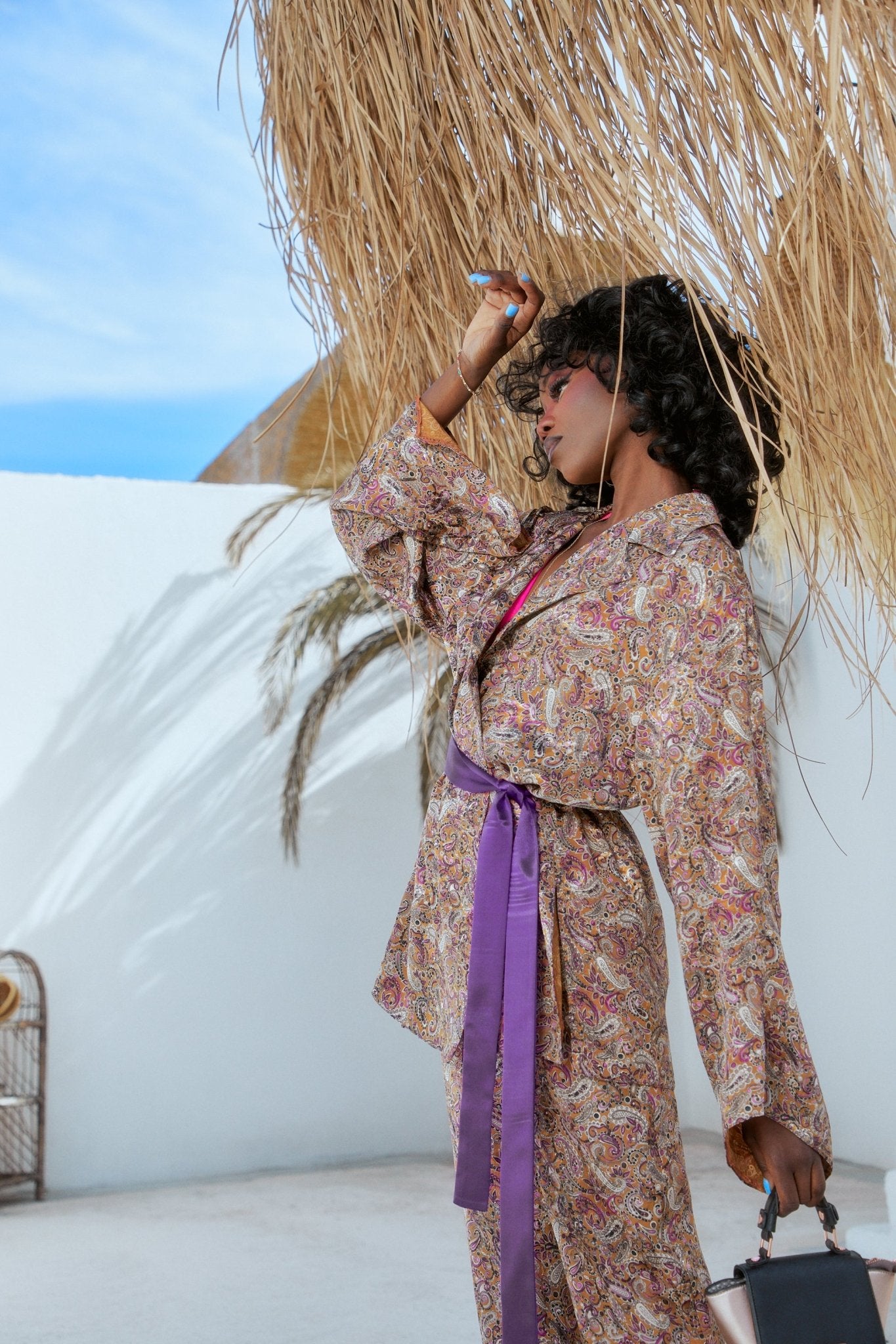 Kimono Lounge Set - lounge setMAZONKIKI