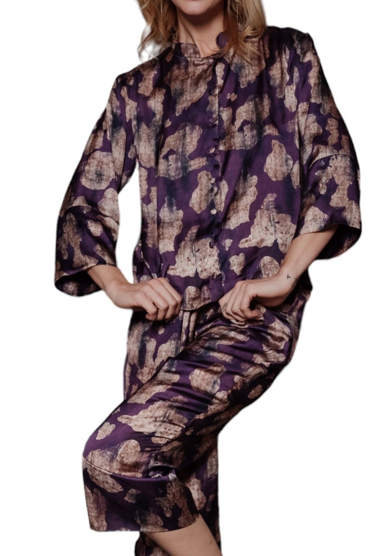 Lavender Lounge Set - lounge setMAZONKIKI