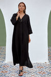 Noir Dune Dress - DressMAZONKIKI