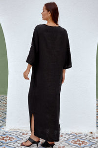 Noir Dune Dress - DressMAZONKIKI