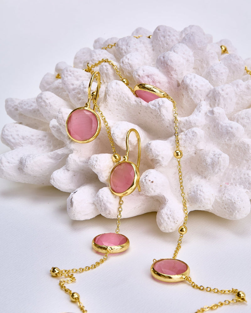 Pink Aura Ensemble - Jewelry SetMAZONKIKI