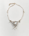Rustic Crystal Twig Necklace - NecklaceMAZONKIKI