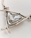 Rustic Crystal Twig Necklace - NecklaceMAZONKIKI