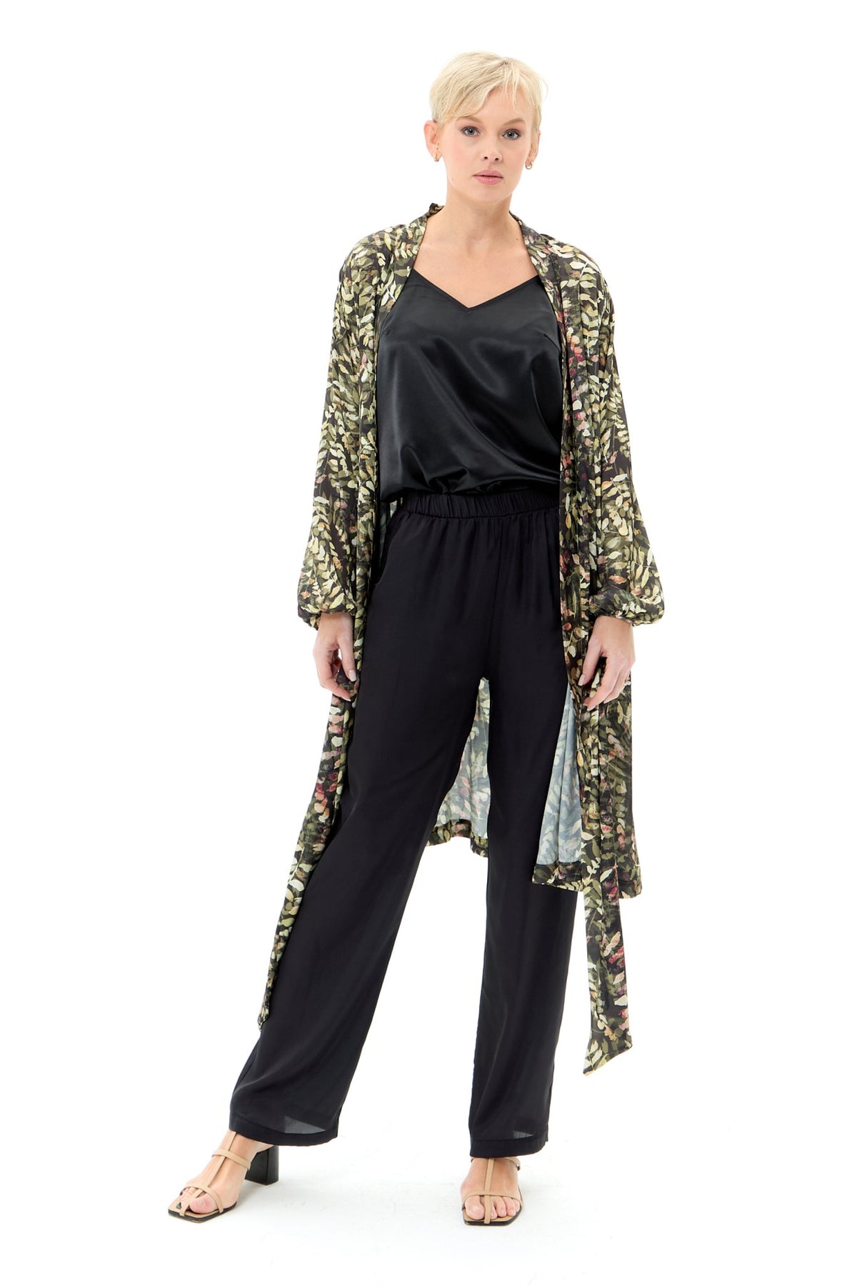 Sheer Layer Robe - RobeMAZONKIKI