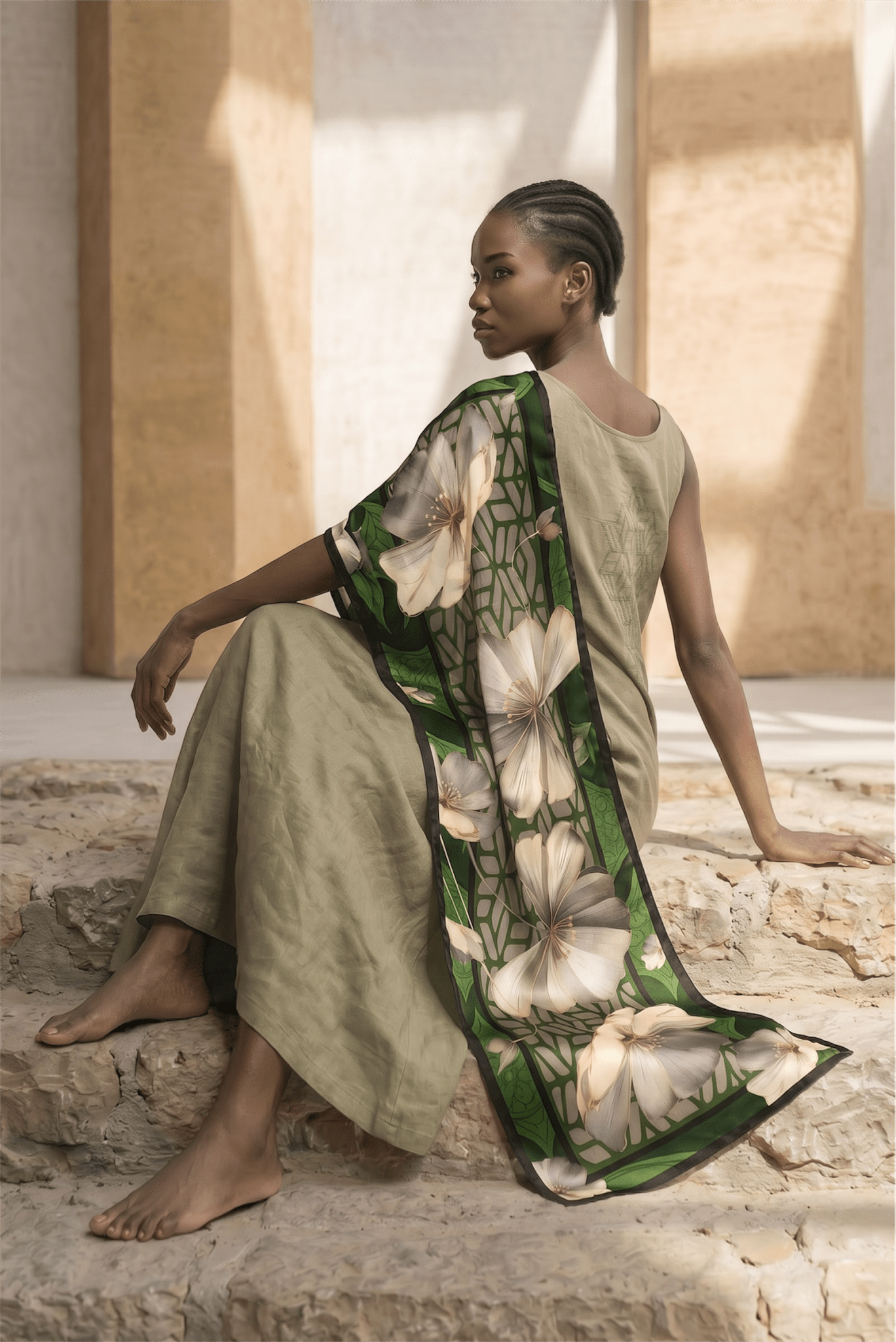 Silk Scarf - Silk ScarfMAZONKIKI