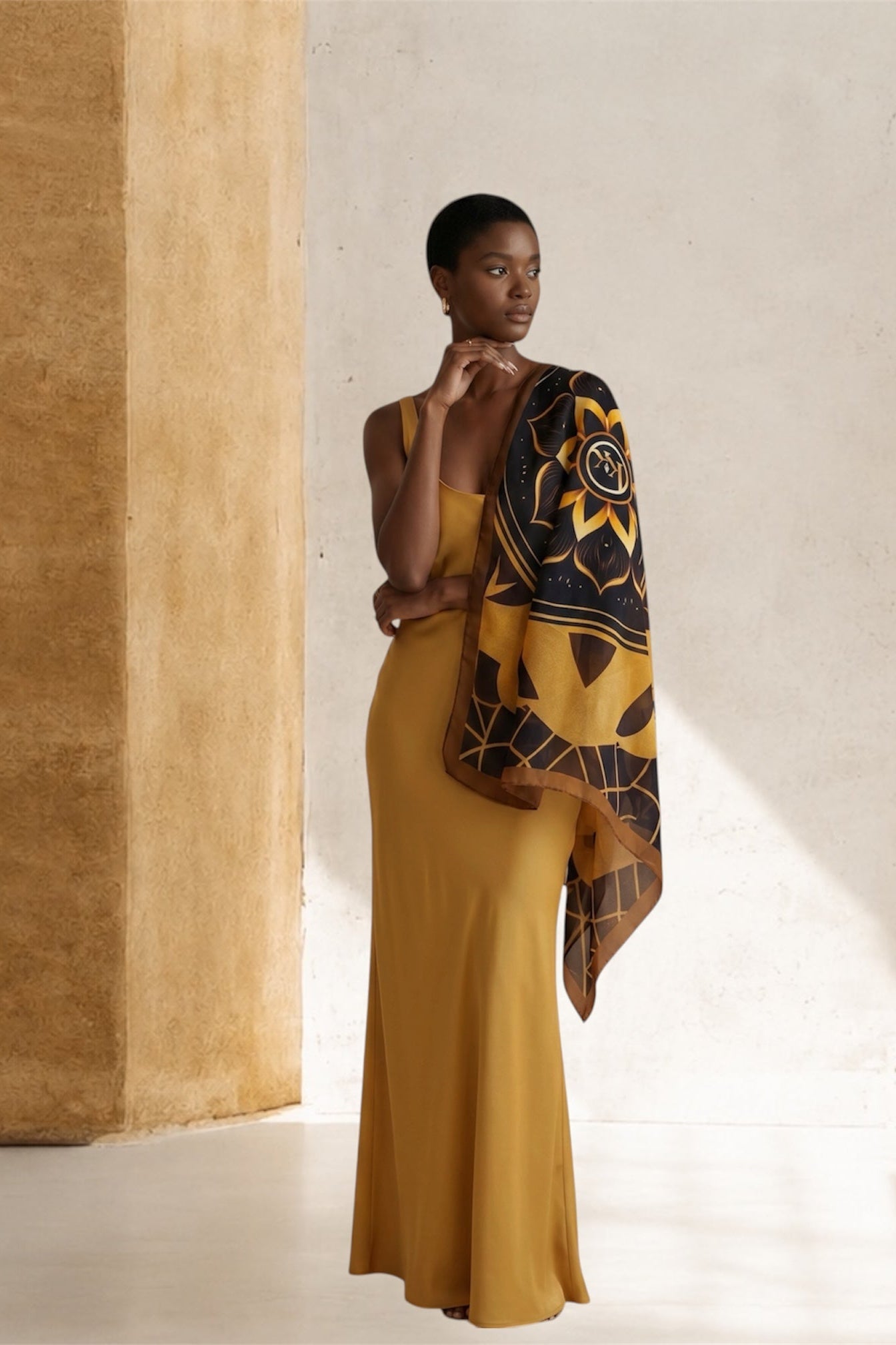 Silk Scarf - Silk ScarfMAZONKIKI