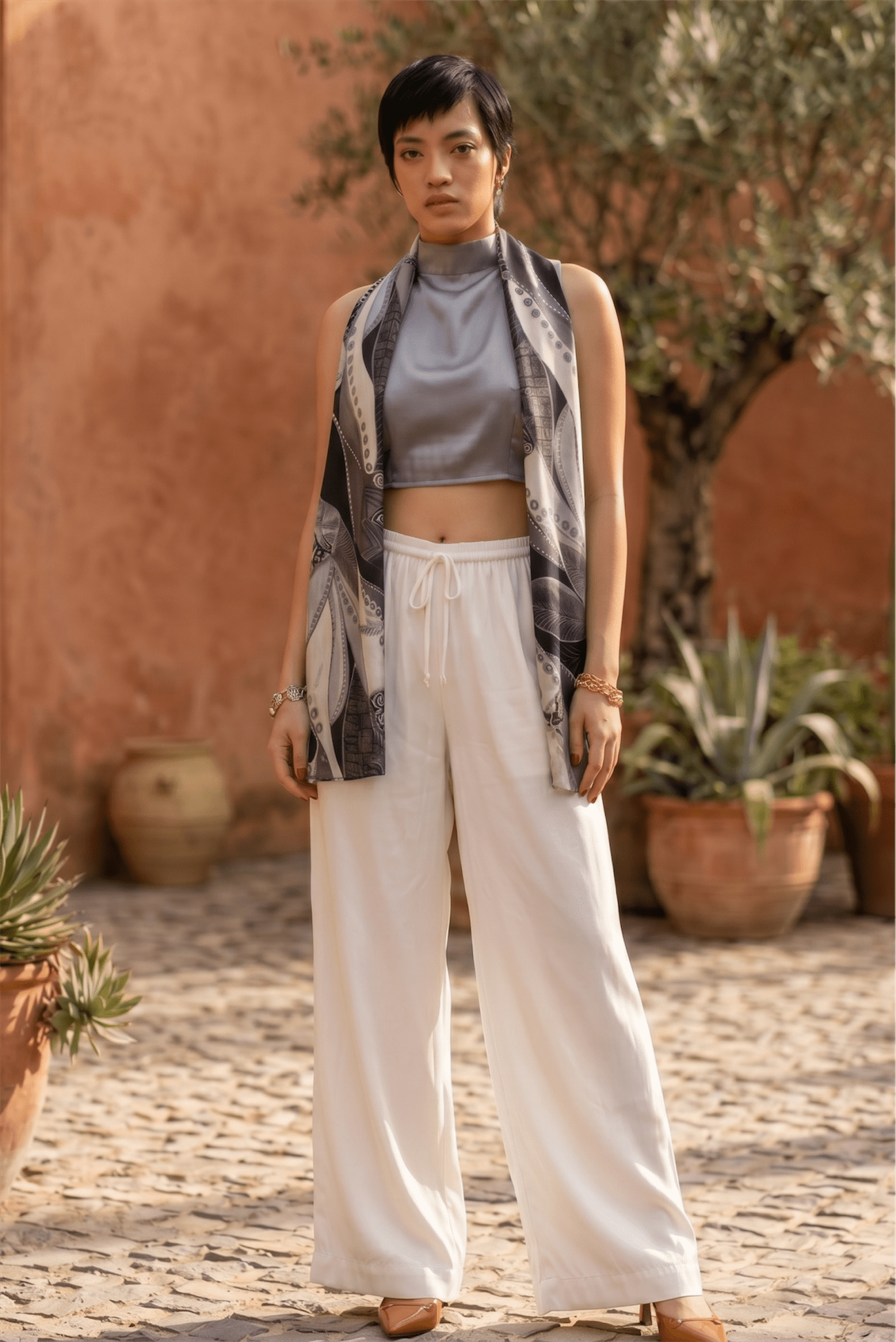 Silk Scarf - Silk ScarfMAZONKIKI