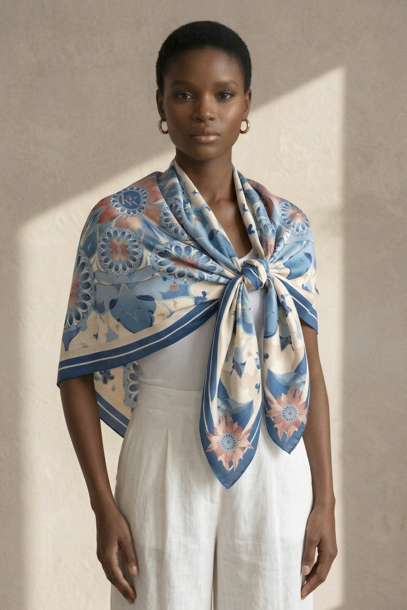 Silk Scarf - Silk ScarfMAZONKIKI
