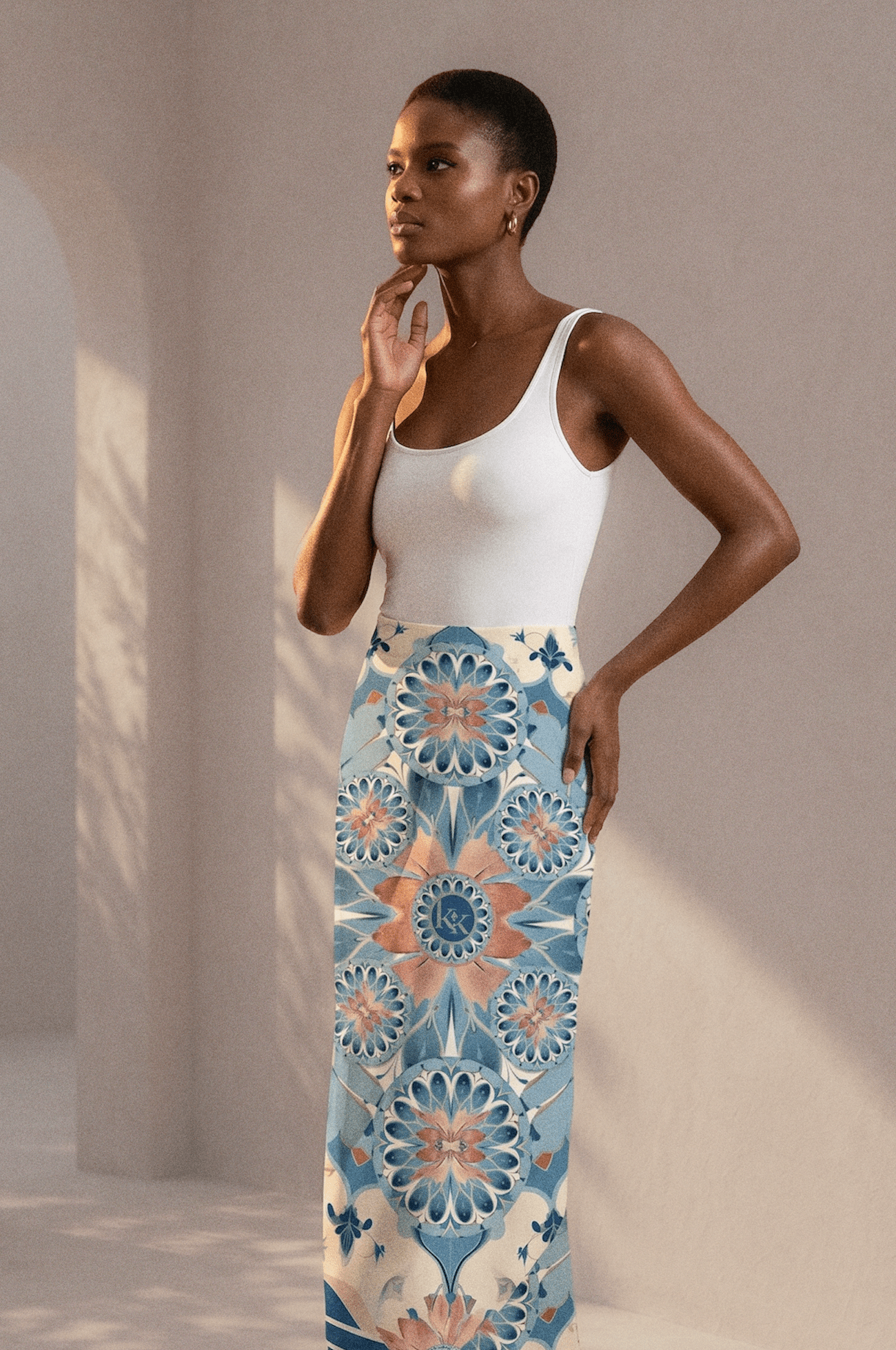 Silk Scarf - Silk ScarfMAZONKIKI