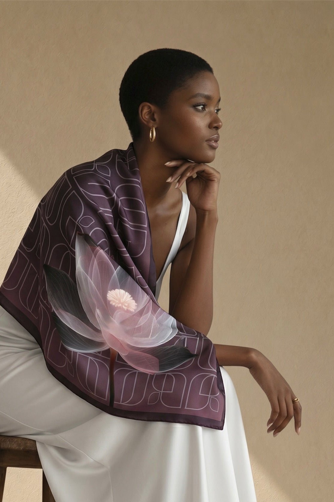 Silk Scarf - Silk ScarfMAZONKIKI