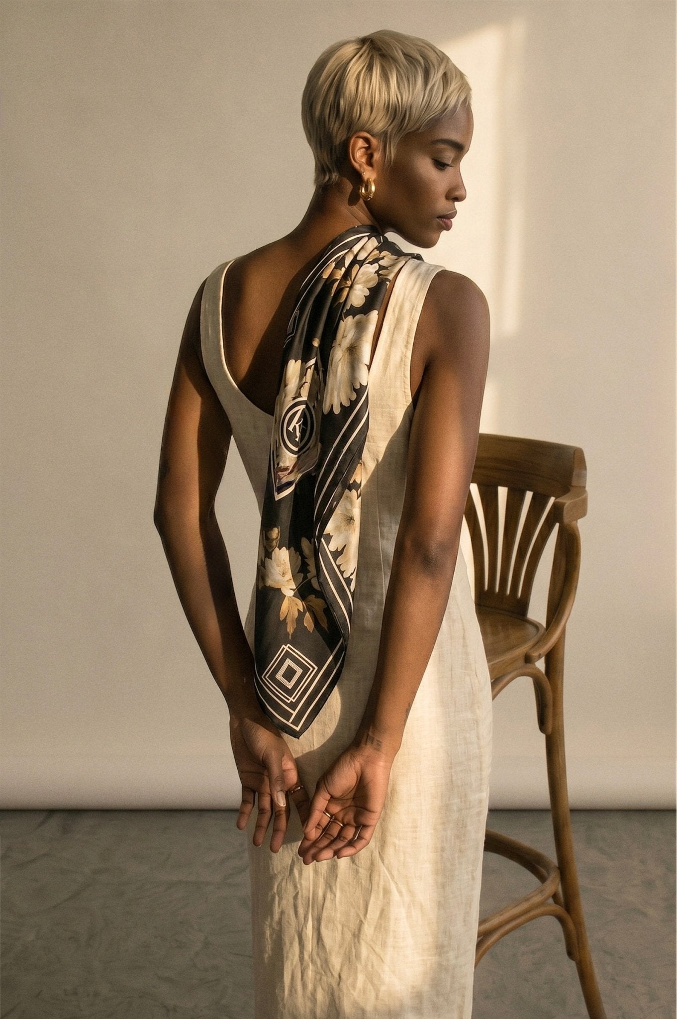 Silk Scarf - Silk ScarfMAZONKIKI