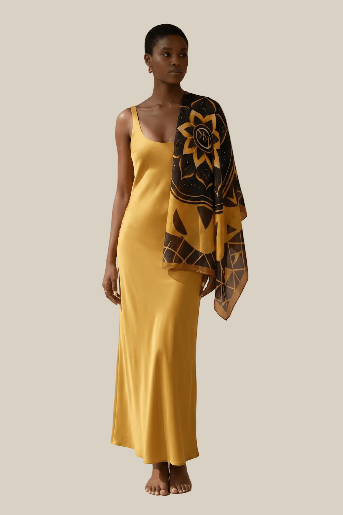 Silk Scarf - Silk ScarfMAZONKIKI