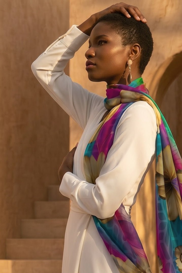 Silk Scarf - Silk ScarfMAZONKIKI