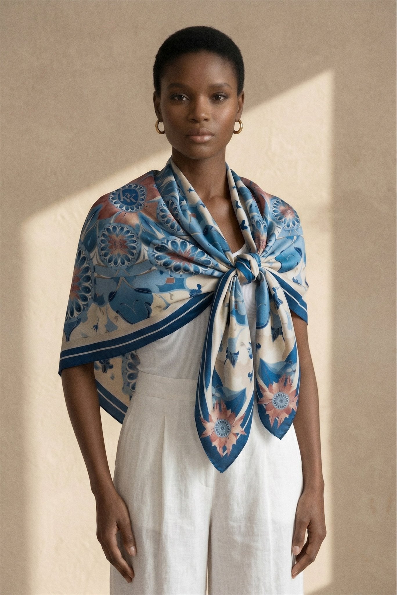 Silk Scarf - Silk ScarfMAZONKIKI