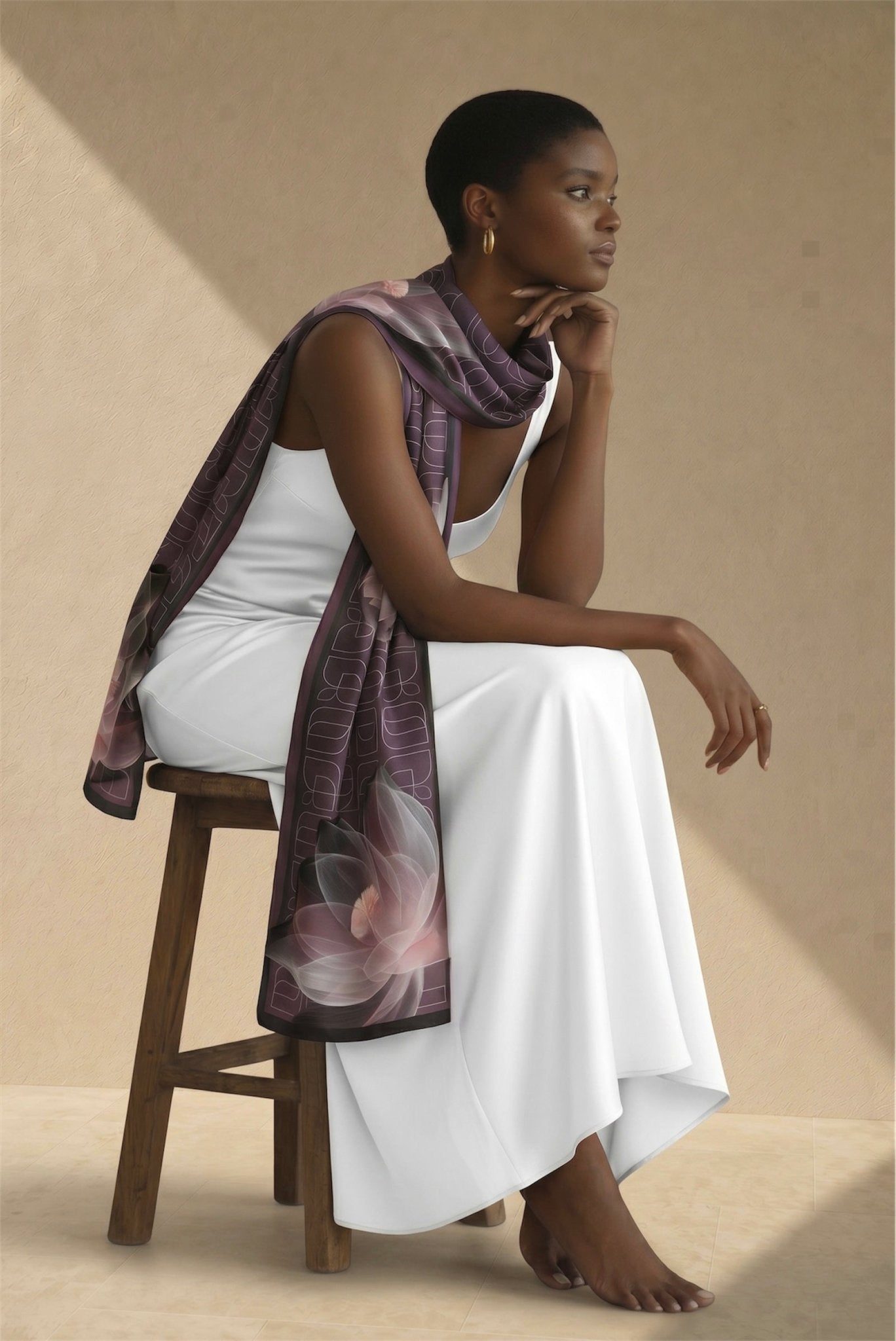 Silk Scarf - Silk ScarfMAZONKIKI