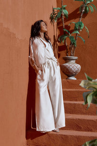 Silk two piece Set - Silk Voyage - lounge setMAZONKIKI