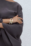 Vintage Filigree Leaf Ring - MAZONKIKI